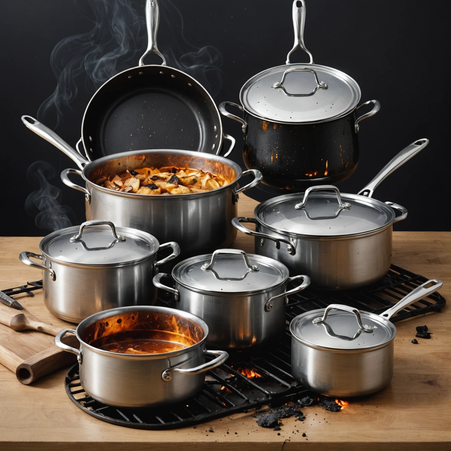 Как почистить кастрюлю от пригоревшего: эффективные методы для алюминия и нержавейки